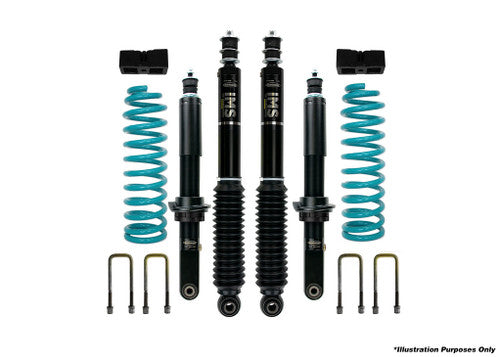 DOBINSONS | 3" IMS Suspension lift kit with rear Quick Ride Kit for 2020 and Up Isuzu DMax | DSSKITIMS7153