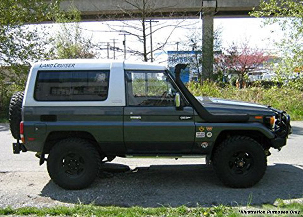 DOBINSONS | SNORKEL KIT FOR TOYOTA LAND CRUISER 70 SERIES ROUND HEADLIGHT 4.2L DIESEL | RIGHT SIDE MOUNT | SN59-3375