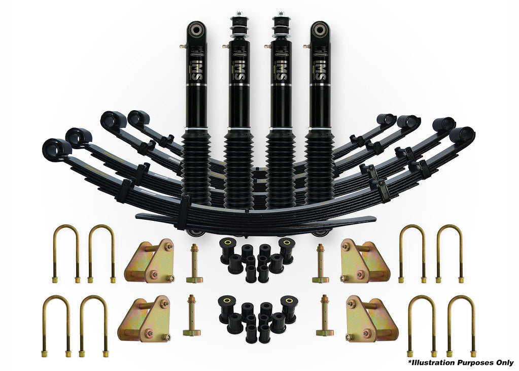 DOBINSONS | 4x4 Full 2.0" IMS Suspension Kit for Toyota Land Cruiser 43 Series 1980-1985 (Large Spring Eye) | DSSKITIMS671