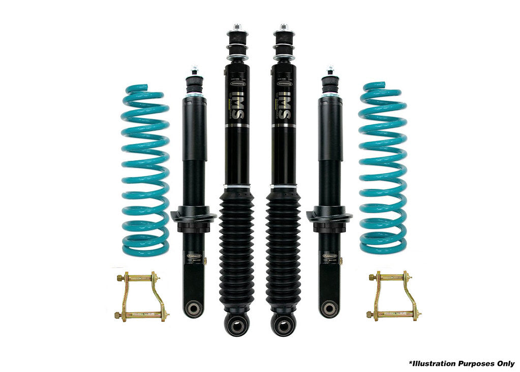 DOBINSONS | 1.5" IMS Suspension Kit for Nissan X-Terra 2005-on With Extended Rear Shackles | DSSKITIMS94ERS