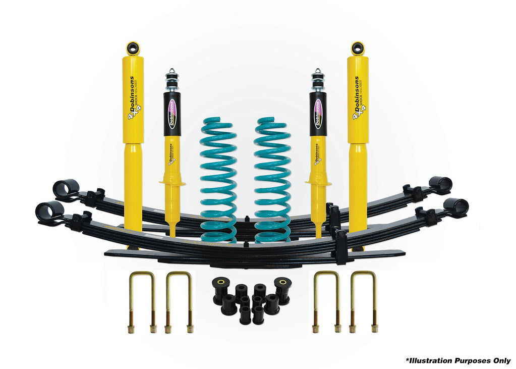 DOBINSONS | 1.5" to 2.0" Suspension Kit for 2006-2015 Mitsubishi Triton ML/MN | DSSKIT21