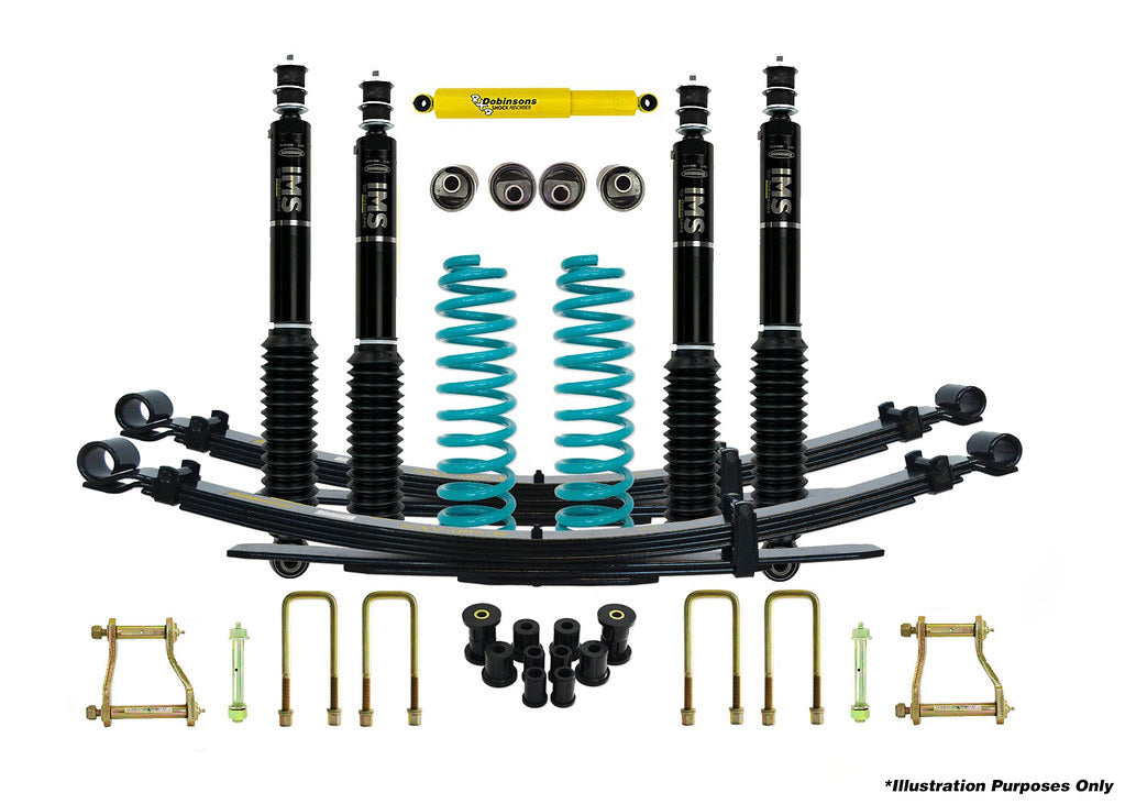 DOBINSONS | 4x4 IMS 1.5"-2.0" Suspension Kit Landcruiser 76 Series | FZJ76, HZJ76, VDJ76 04/2007 on | DSSKITIMS200