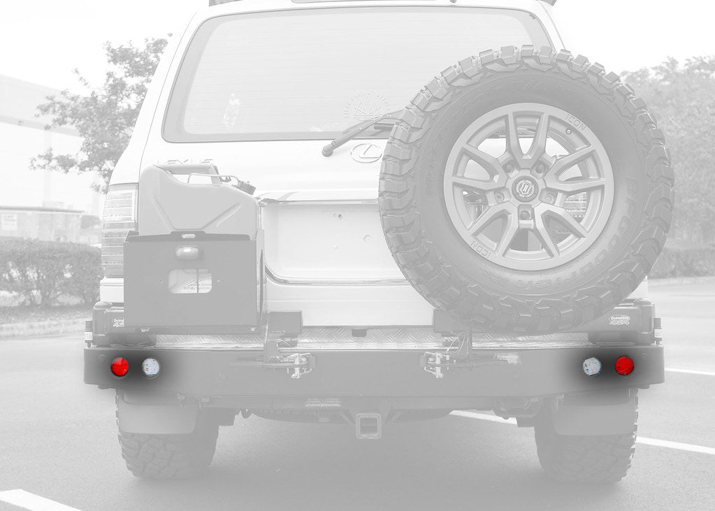 DOBINSONS | 4 LED LIGHT KIT FOR REAR BUMPER (2 RED & 2 CLEAR) | MCCLGHTKT