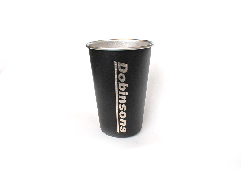 DOBINSONS | BLACK SINGLE WALL 16oz CUP | PG00-2351