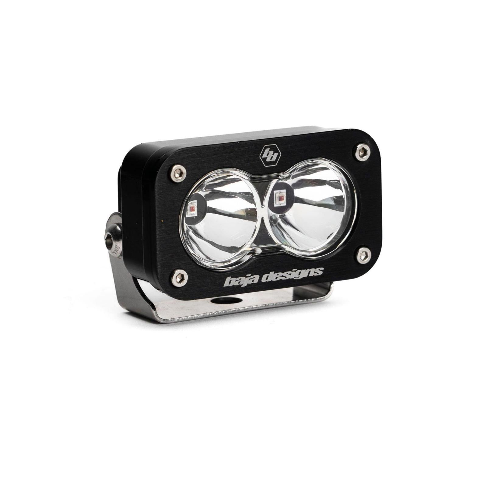 Baja Designs | LED Light Pods | S2 Red LED Auxiliary Light Pod Spot Clear Baja Desgins | 54-0120