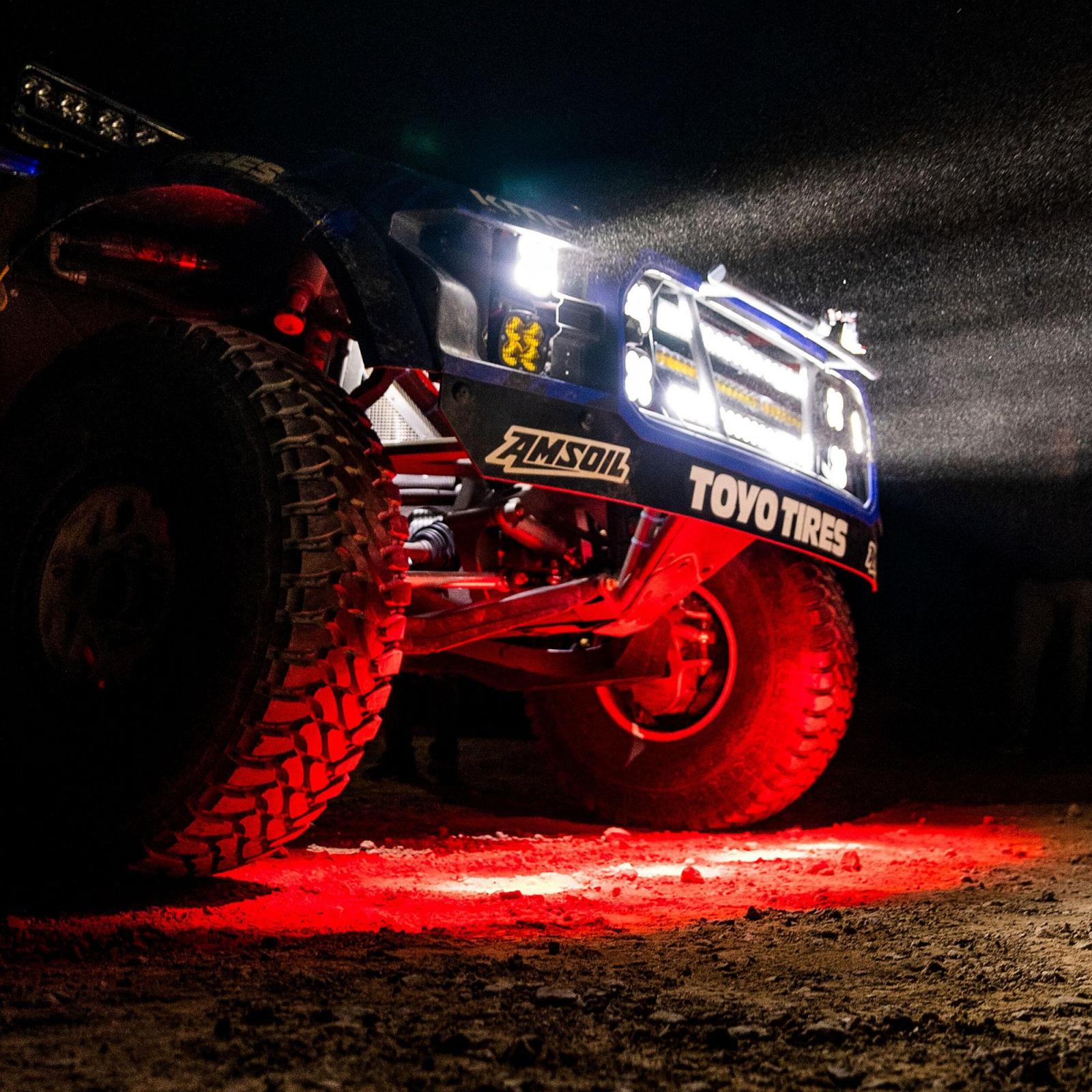 Baja Designs | LED Light Pods | S2 Red LED Auxiliary Light Pod Spot Red Baja Desgins | 54-0120-RD