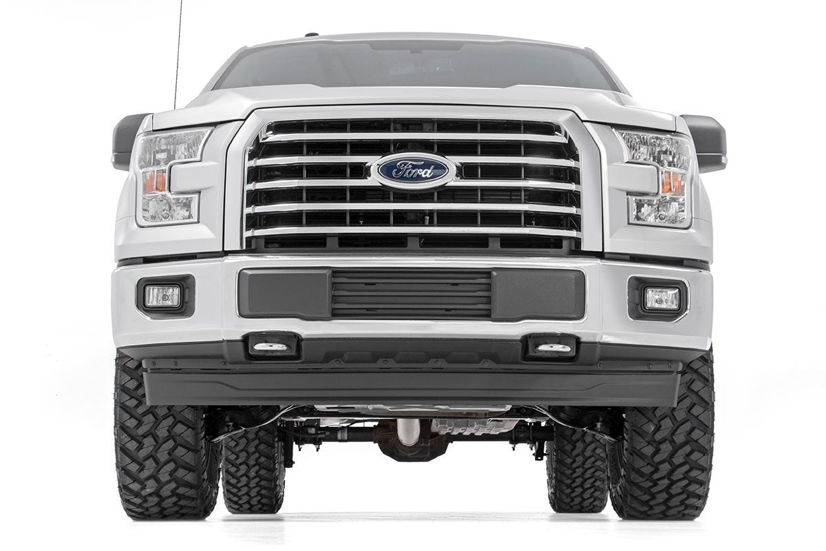 Rough Country | Lift Kits | 3.0 Inch Ford Bolt-On Arm Lift Kit w/ Vertex For 14-20 F-150 4WD Rough Country | 54550