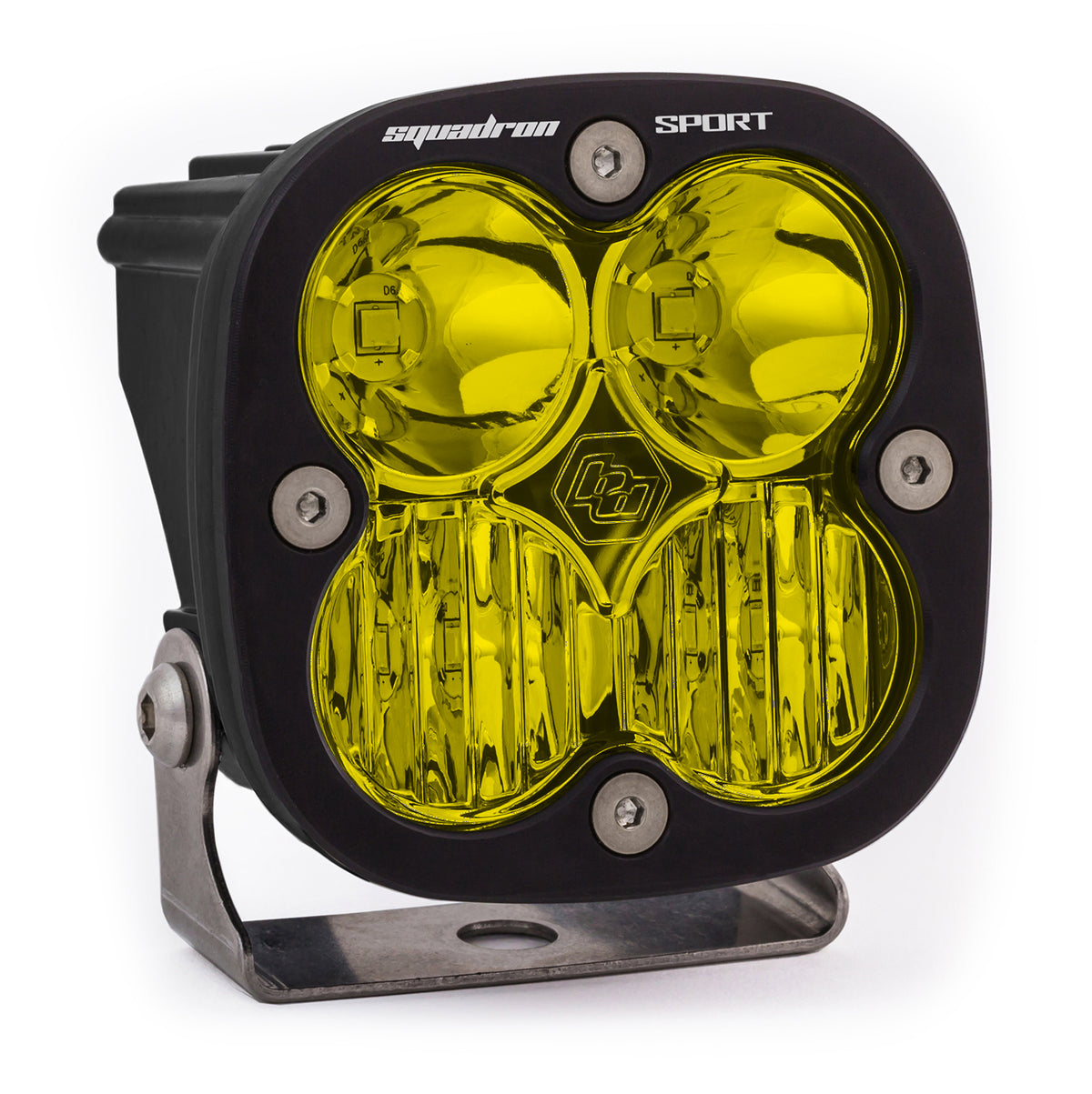 Baja Designs | LED Light Pods | LED Light Pod Driving/Combo Pattern Baja Amber Black Squadron Sport Baja Designs | 550013
