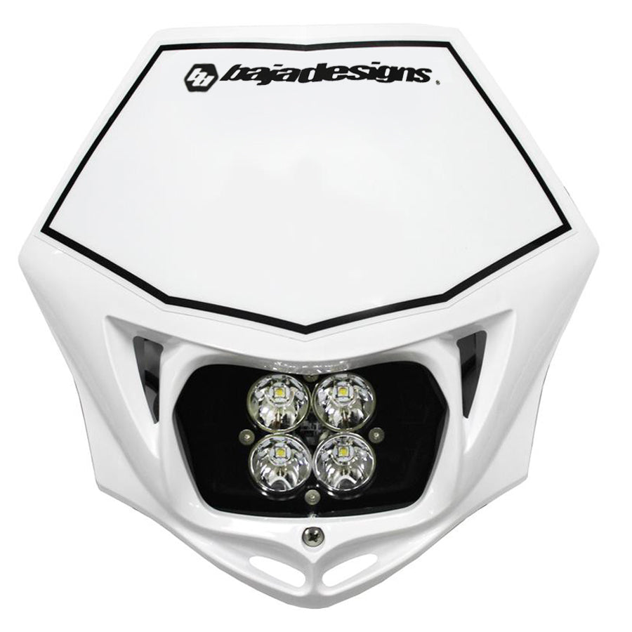 Baja Designs | Headlight Kit | Motorcycle Race Light LED AC White Squadron Sport Baja Designs | 557001WTAC
