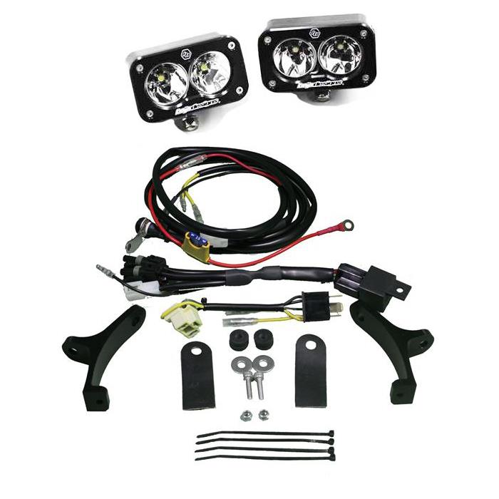 Baja Designs | LED Light Pods | Suzuki V Strom LED Light Kit 04-11 Suzuki V-Strom DL650/DL100 Squadron Sport Baja Designs | 557003