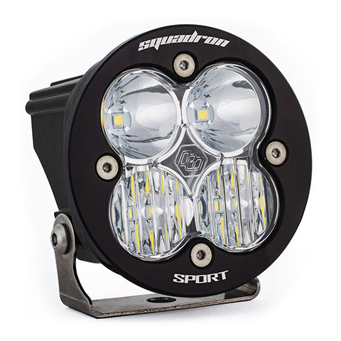 Baja Designs | LED Light Pods | LED Light Pod Clear Lens Driving/Combo Pattern Each Squadron R Sport Baja Designs | 580003