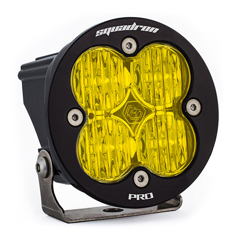 Baja Designs | LED Light Pods | LED Light Pod Baja Amber Lens Wide Cornering Pattern Each Squadron R Pro Baja Designs | 590015