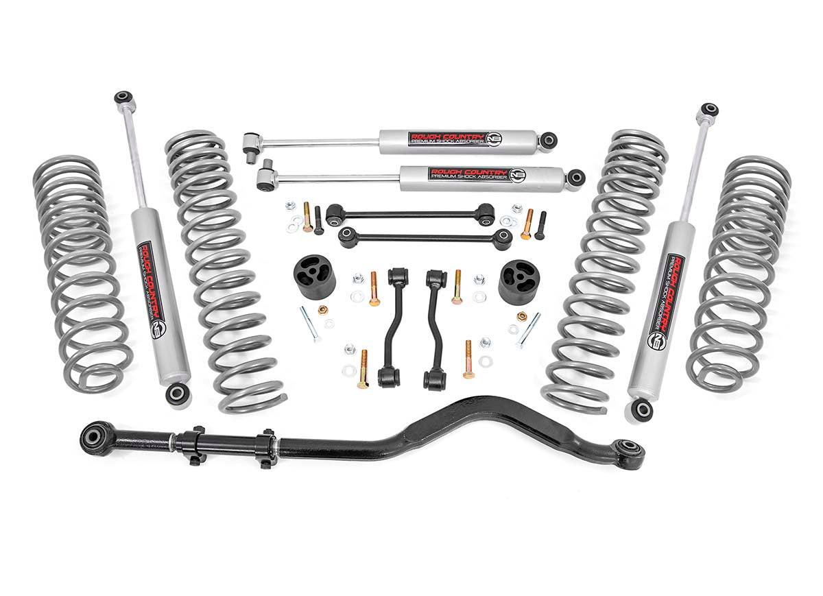 Jeep Gladiator 3.5 Inch Jeep Suspension Lift Kit Coil Springs N3 Shocks For 20-Pres Jeep Gladiator Rough Country