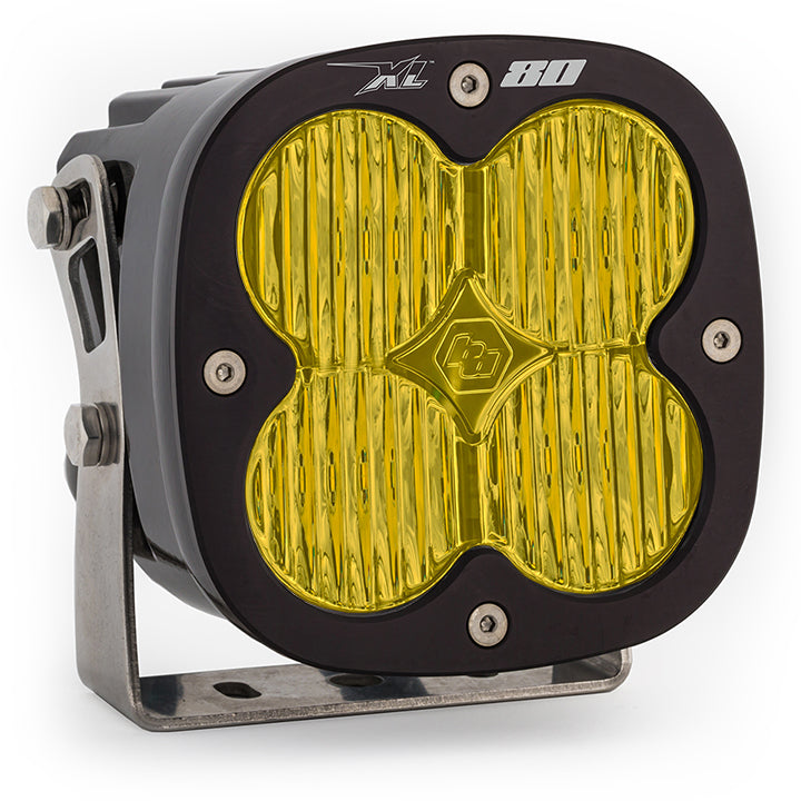 Baja Designs | LED Light Pods | LED Light Pods Baja Amber Lens Spot Each XL80 Wide Cornering Baja Designs | 670015