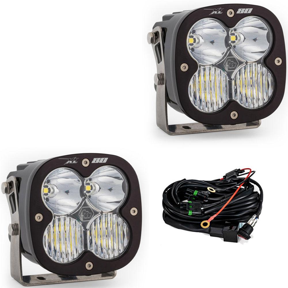 Baja Designs | LED Light Pods | LED Light Pods Driving Combo Pattern Pair XL80 Series Baja Designs | 677803