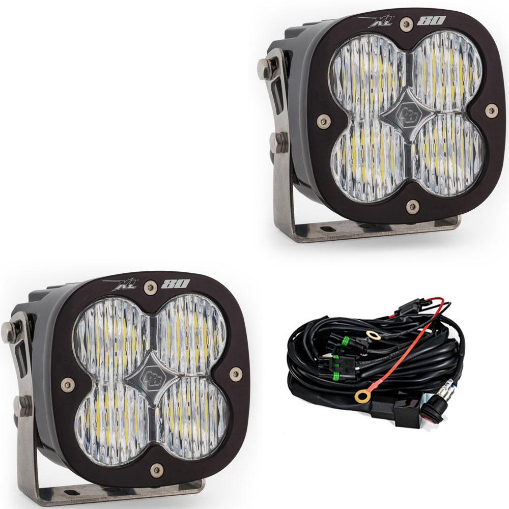 Baja Designs | LED Light Pods | LED Light Pods Wide Cornering Pattern Pair XL80 Series Baja Designs | 677805