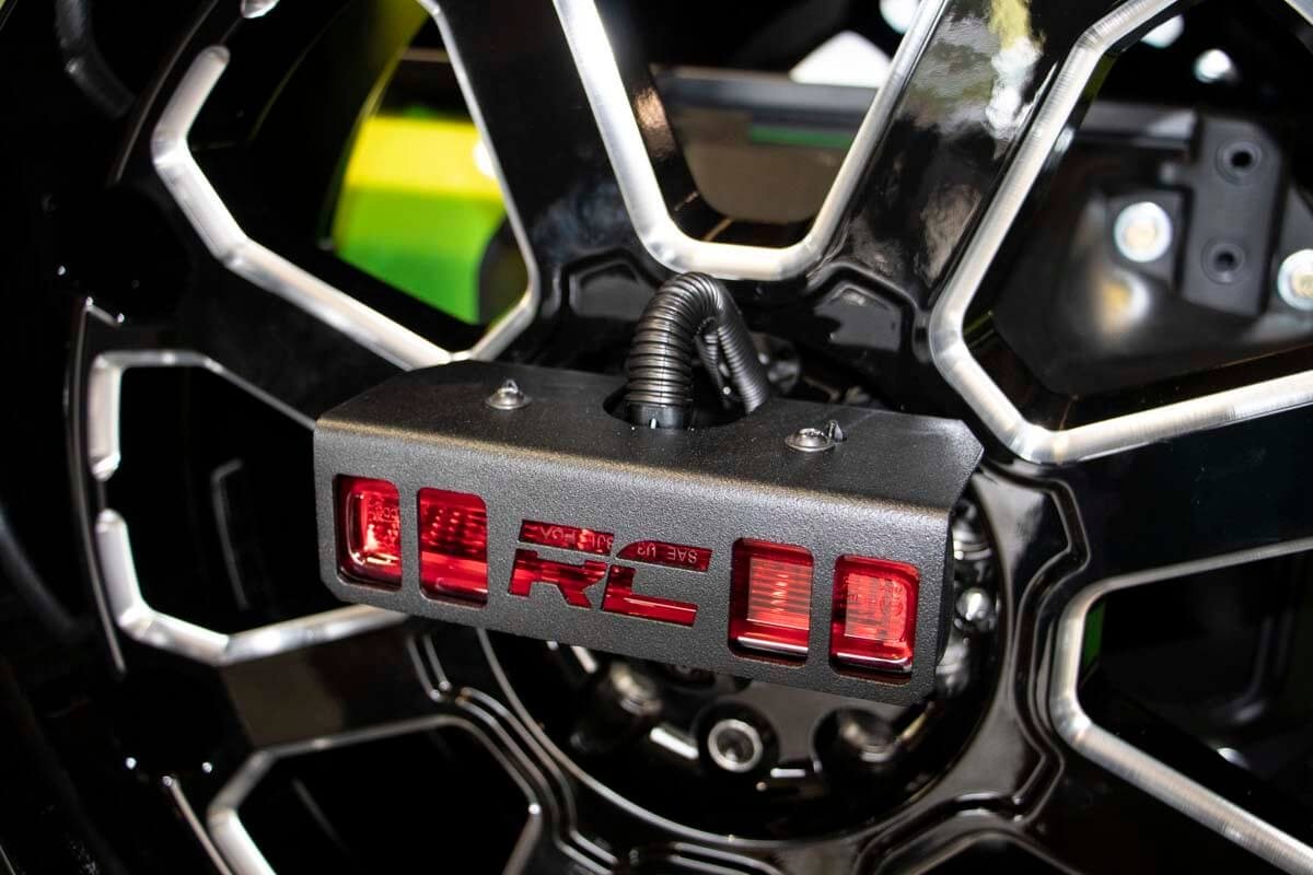 Rough Country | Brake Light | Jeep 3rd Brake Light Relocation Kit 18-20 Wrangler JL Rough Country | 70055