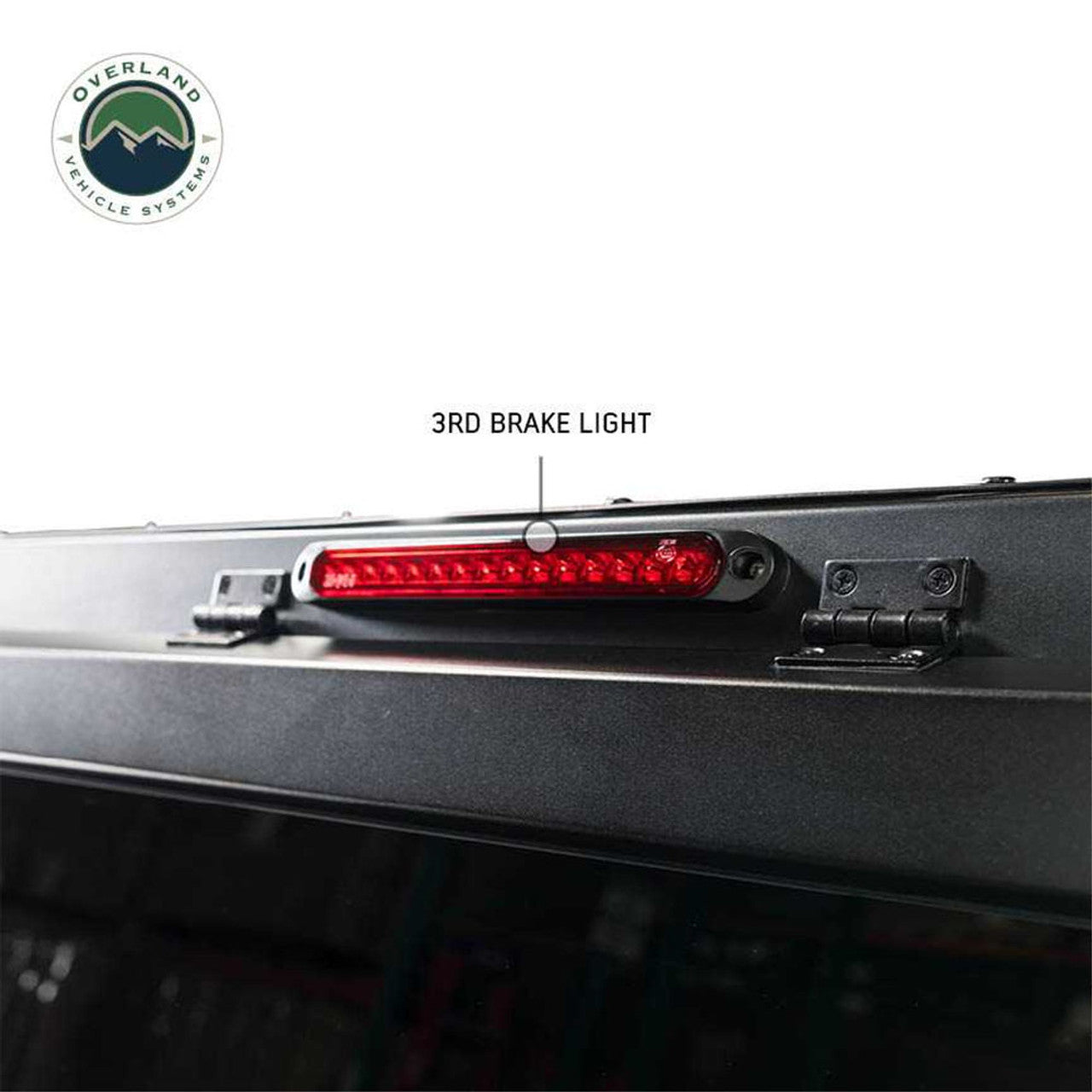 OVS | Truck Bed Caps | Expedition Truck Cap W/Full Wing Doors, Front and Rear Windows and 3rd Brake Light 2016-2024 Toyota Tacoma 5 Foot Bed Overland Vehicle Systems | 70100001