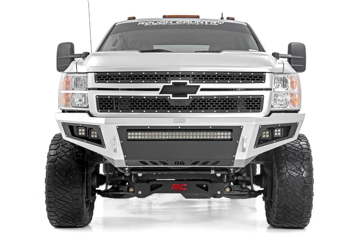 Rough Country | Grilles | Mesh Grille 11-14 Silverado HD Rough Country | 70153