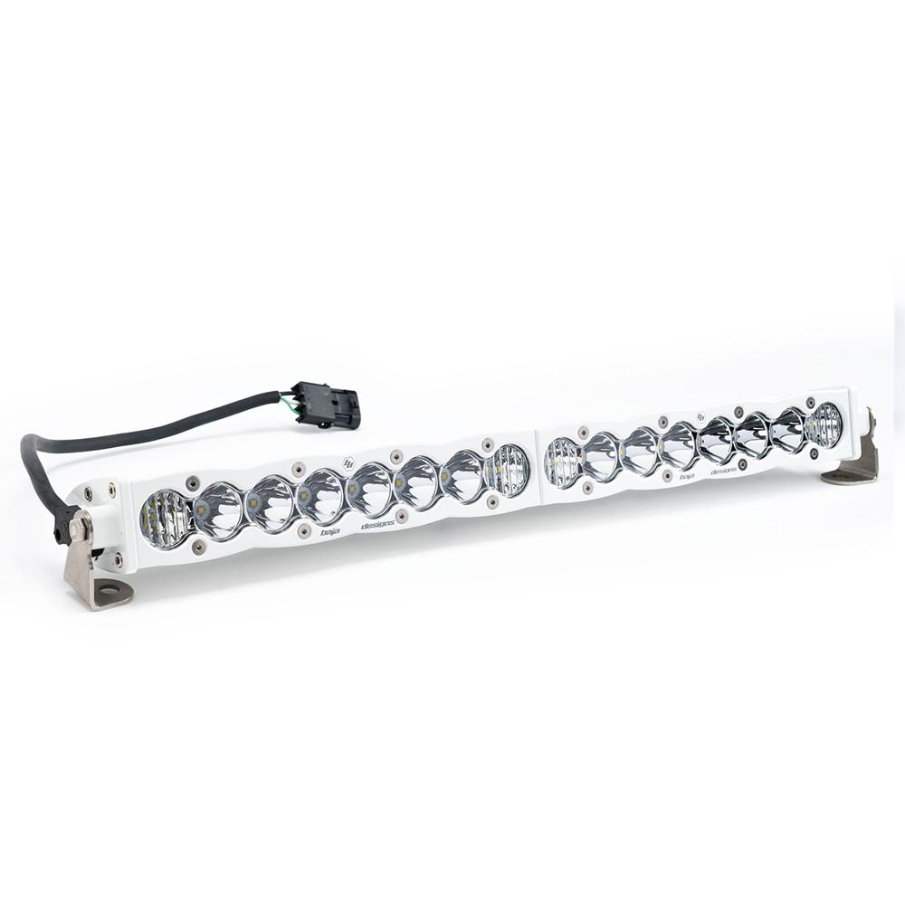 Baja Designs | LED Light Bars | S8 White Straight LED Light Bar (20 Inch; Driving/Combo; Clear) Baja Designs | 702003WT