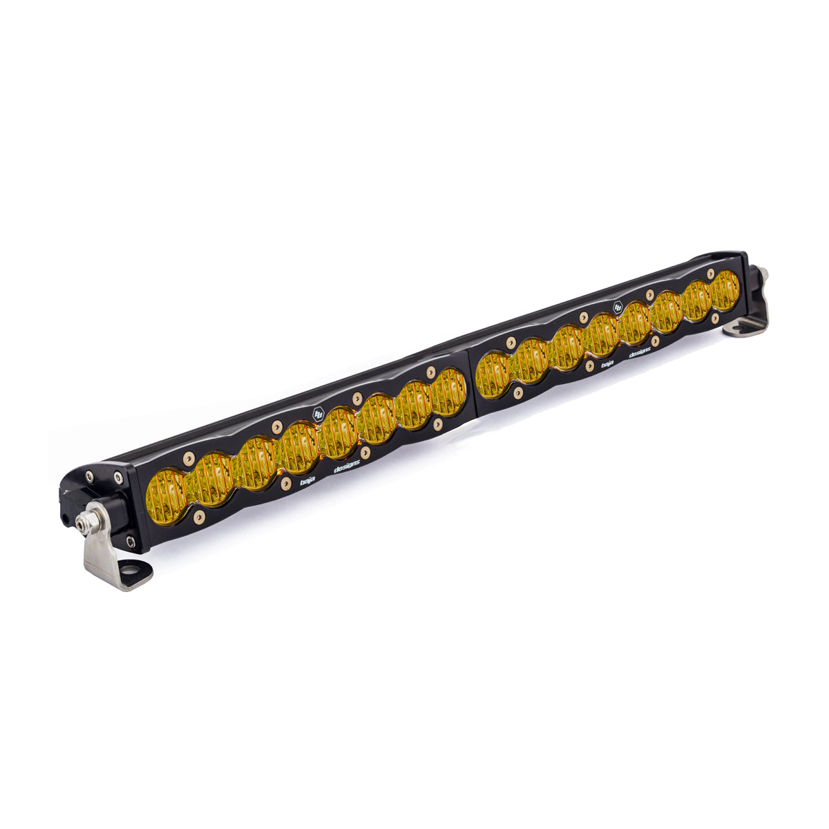 Baja Designs | LED Light Bars | 20 Inch LED Light Bar Single Amber Straight Wide Driving Pattern S8 Series Baja Designs | 702014