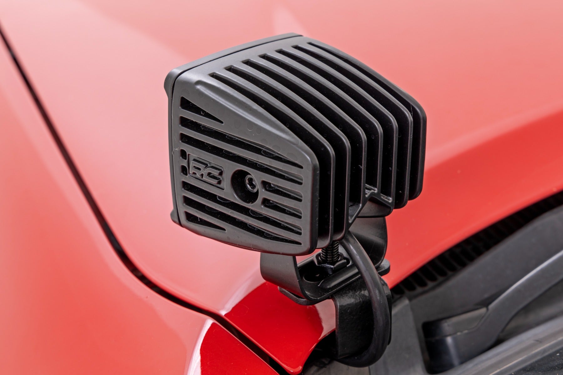 Rough Country | LED Light Kit | LED Light Kit Ditch Mount 2 Inch Black Pair White DRL Toyota Tacoma (05-15) Rough Country | 71089