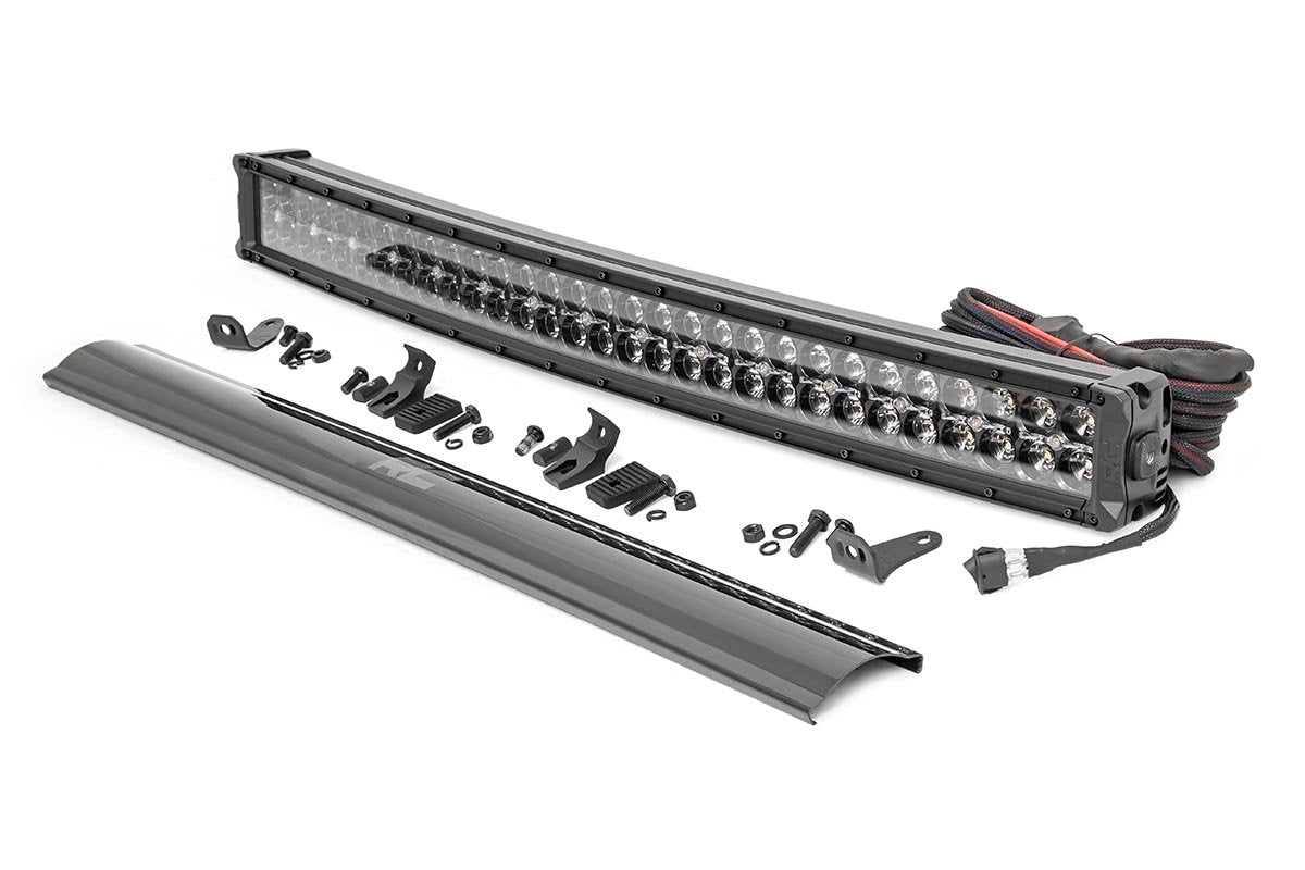 30 Inch Curved CREE LED Light Bar Dual Row Black Series Rough Country