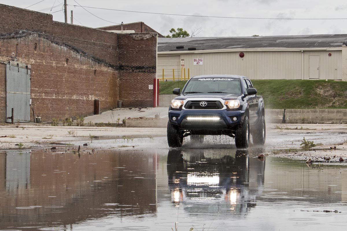 Rough Country | Lift Kits | 3 Inch Lift Kit Red Spacer w/N3 Shocks 05-21 Toyota Tacoma 2WD/4WD Rough Country | 74530RED