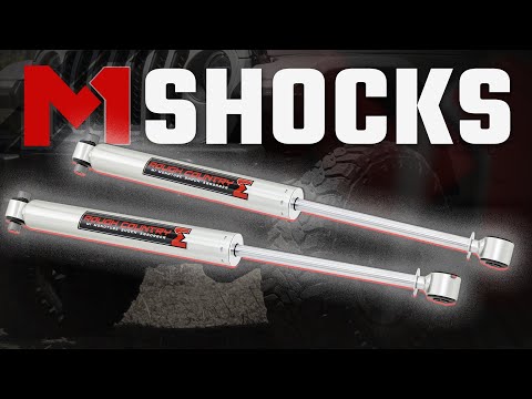 Rough Country | Shock Absorber | M1 Monotube Front Shocks 7-8 Inch Ford Super Duty (99-04) Rough Country | 770789_A