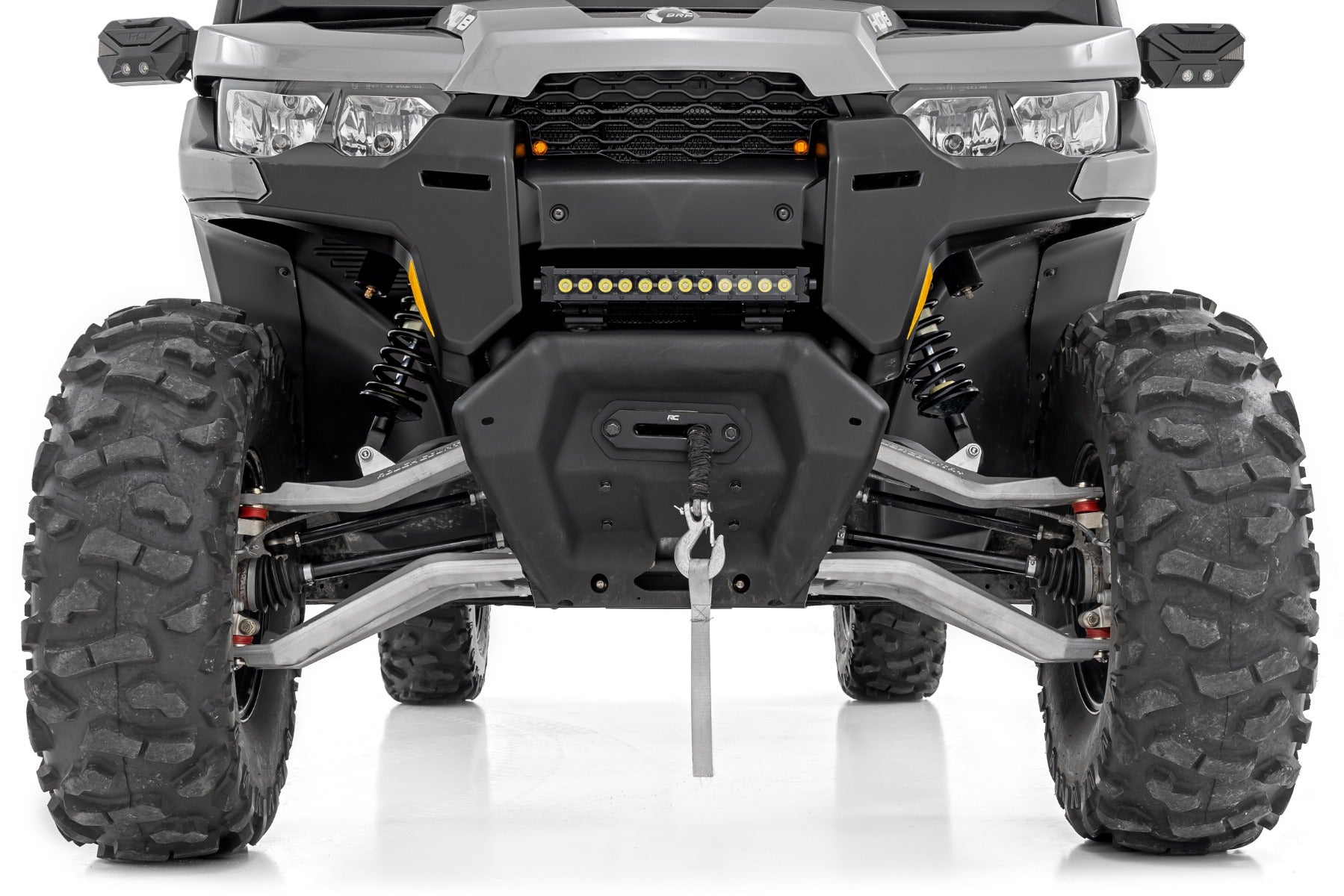 Rough Country | Coil Over Shock Absorber | Vertex Adjustable Suspension Lift Kit 0-2 Inch Can-Am Defender HD 5/HD 8/HD 9 Rough Country | 791003