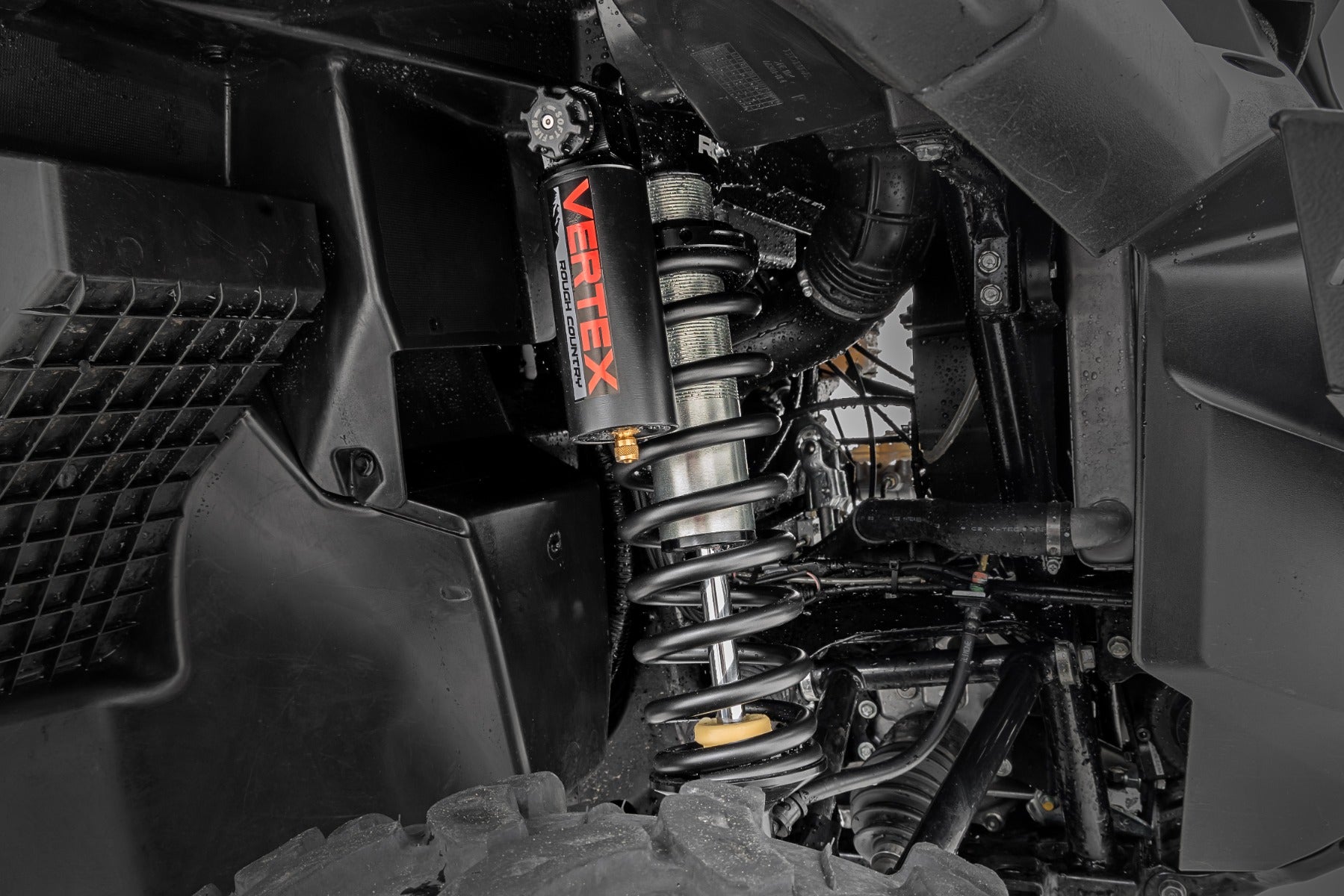 Rough Country | Coil Over Shock Absorber | Vertex Adjustable Suspension Lift Kit 0-2 Inch Honda Pioneer 1000/Pioneer 1000-5 Rough Country | 791005