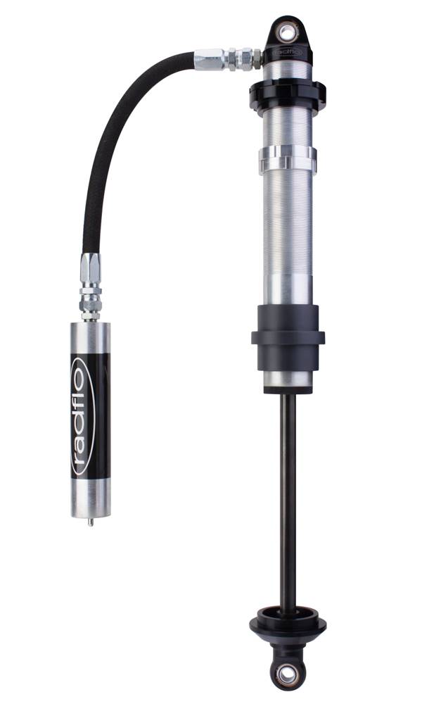 RADFLO |Off Road 3.0 Inch Coil-Over 14 Inch Travel W/ 1 Inch Shaft W/ Remote Reservoir 90 Deg Fitting W/ Dual Rate Spring Hardware Radflo Suspension|7CR-003-90