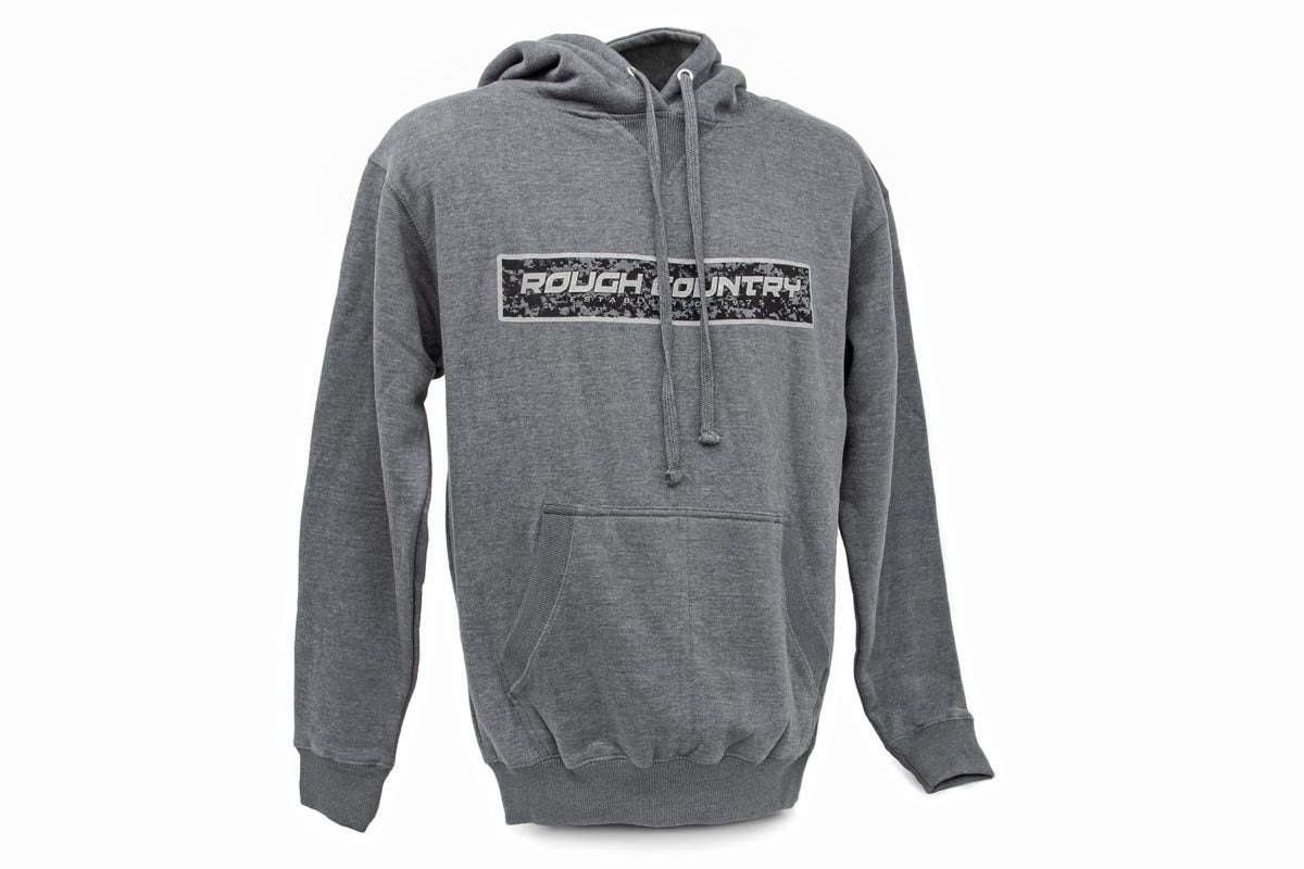 Rough Country Hoodie Gray Rough Country