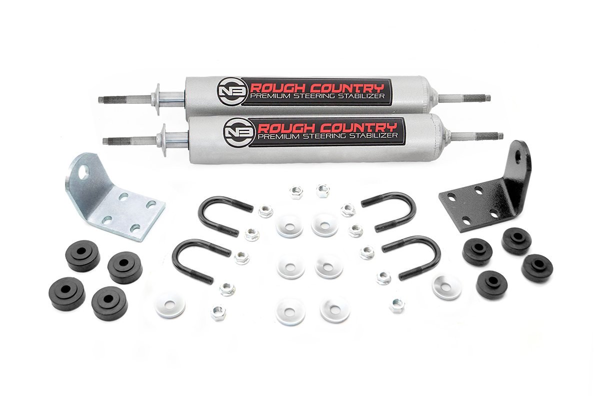 Ford Dual Steering Stabilizer 77-79 Bronco/F-100/F-150 Rough Country