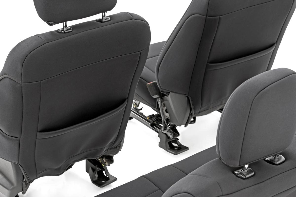 Rough Country | Seat Cover | Seat Covers Rear Bench Seat Ford F-150 (15-21)/Super Duty (17-23) Rough Country | 91017