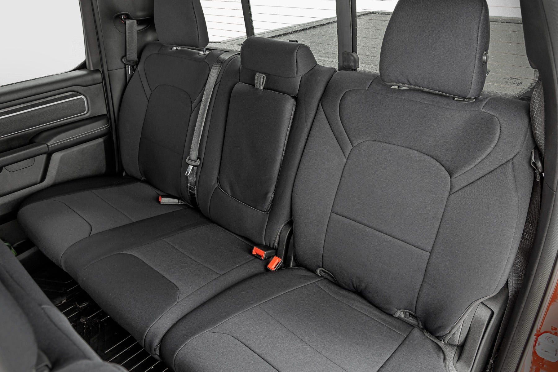 Rough Country | Seat Cover | Seat Covers Bucket Seats Front and Rear 19-22 Ram 1500 2WD/4WD Rough Country | 91041