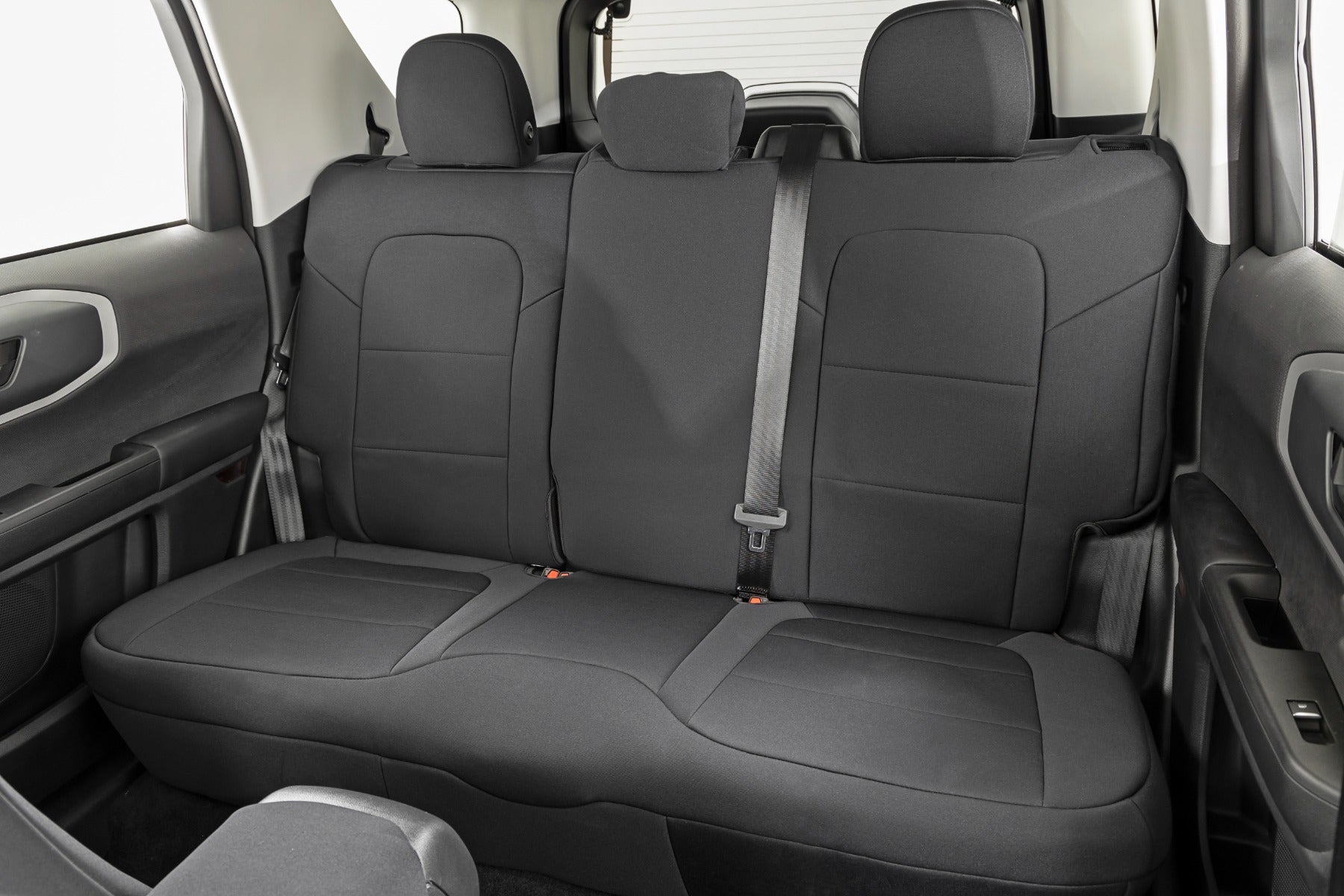 Rough Country | Seat Cover | Seat Covers Front Row and Rear Row Bench Ford Bronco Sport 4WD (21-Up) Rough Country | 91047