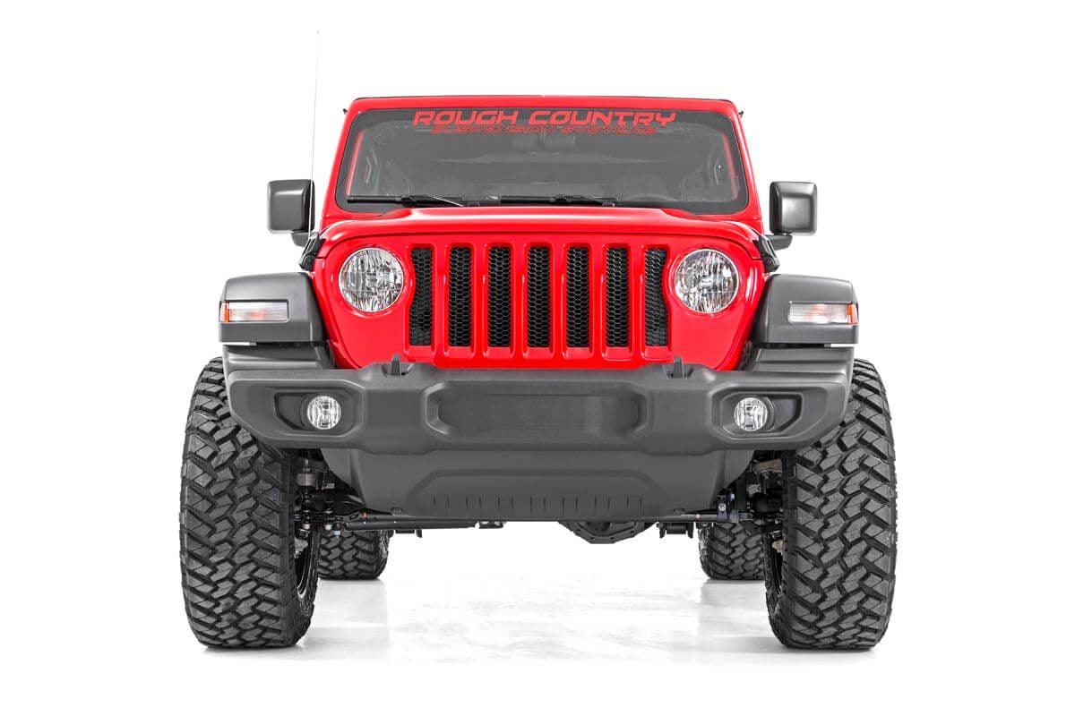 Rough Country | Lift Kits | 2.5 Inch Lift Kit Coils V2 18-21 Jeep Wrangler JL 4WD Rough Country | 91370