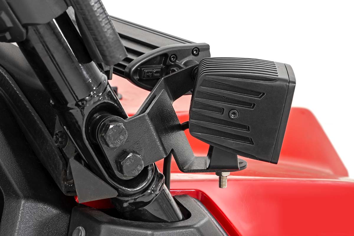 Rough Country | LED Light Pods | Honda Dual LED Cube Kit 2.0 Inch Black Series 16-20 Pioneer Rough Country | 92009
