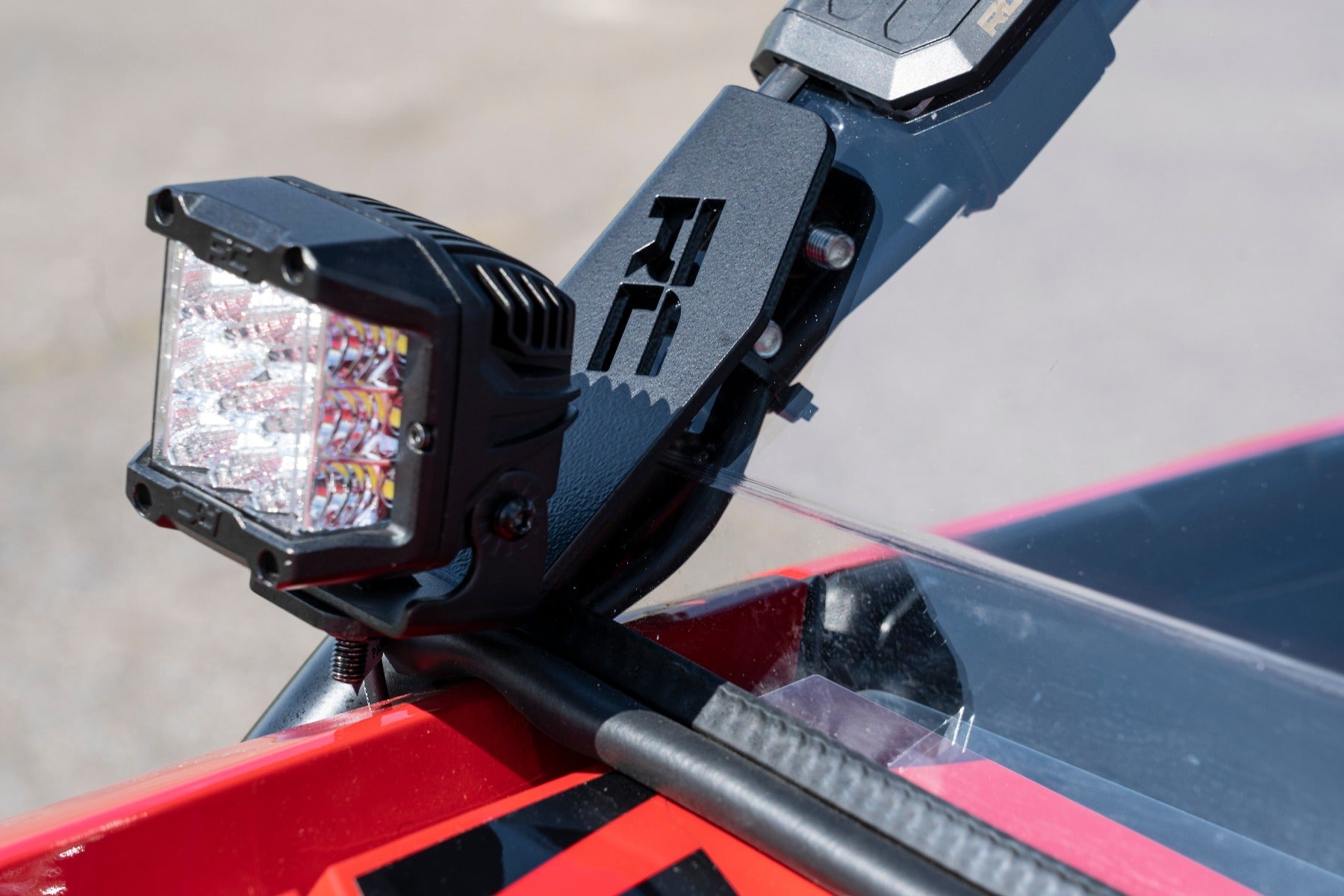 Rough Country | LED Light Kit | Honda Dual LED Cube Kit (19-20 Talon Black Series w/ Cool White DRL) Rough Country | 92034