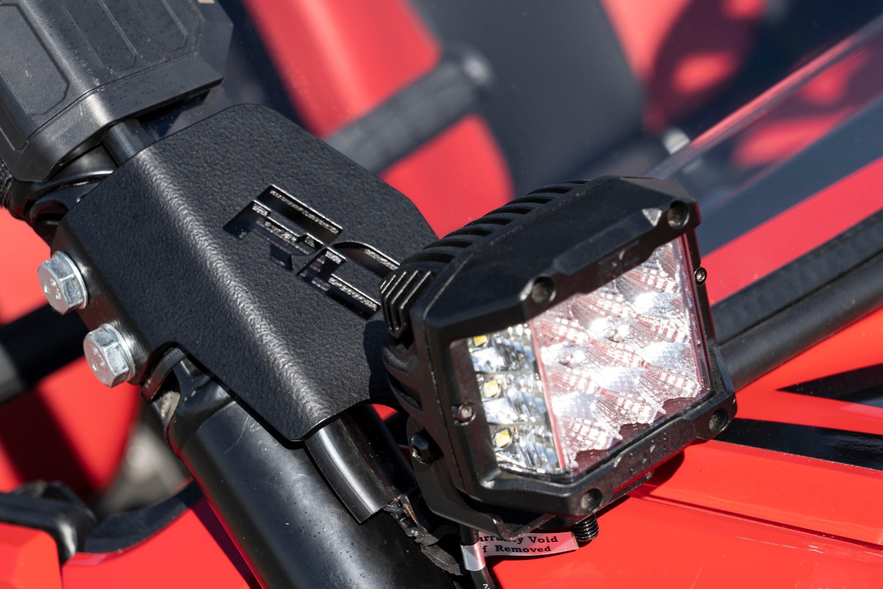 Rough Country | LED Light Kit | Honda Dual LED Cube Kit (19-20 Talon 3 Inch Wide Angle) Rough Country | 92035