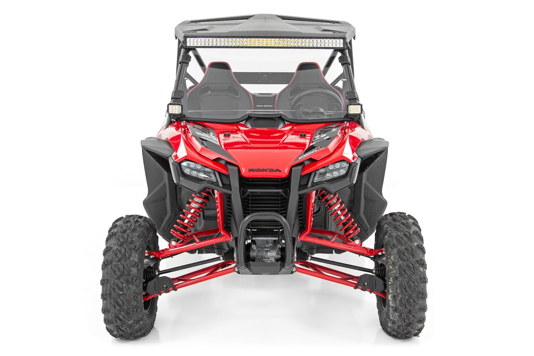 Rough Country | LED Light Kit | Honda Talon Front Facing 40-Inch Chrome Series DRL LED Kit (19-20 Talon) Rough Country | 92045