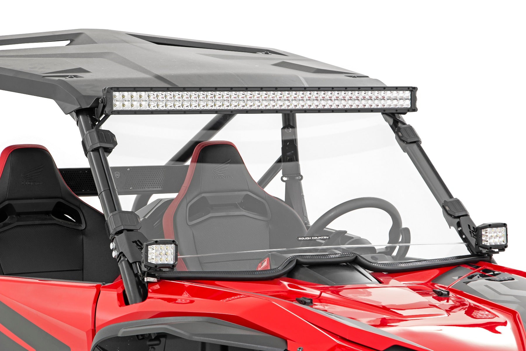 Rough Country | LED Light Kit | Honda Talon Front Facing 40-Inch Black Series LED Kit (19-20 Talon) Rough Country | 92046