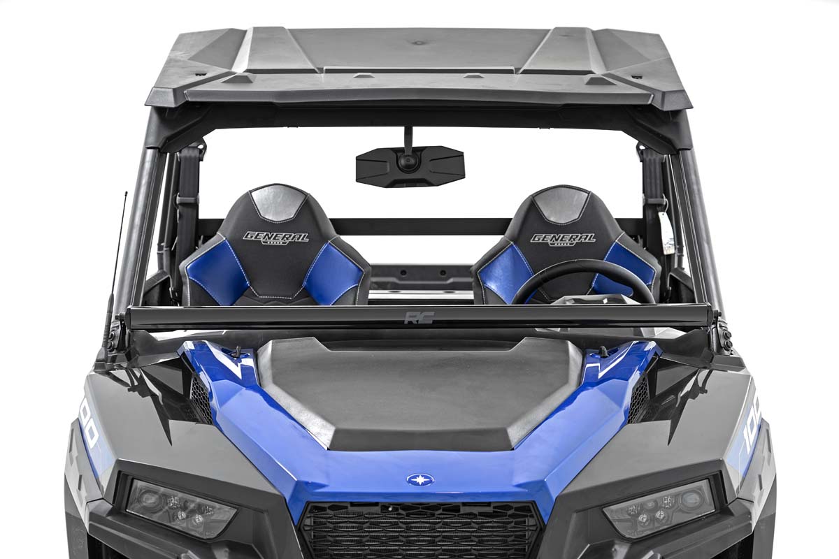 Rough Country | LED Light Bars | Polaris 50-Inch Single-Row Lower Windshield LED Kit Black Series 19-20 General Rough Country | 93034