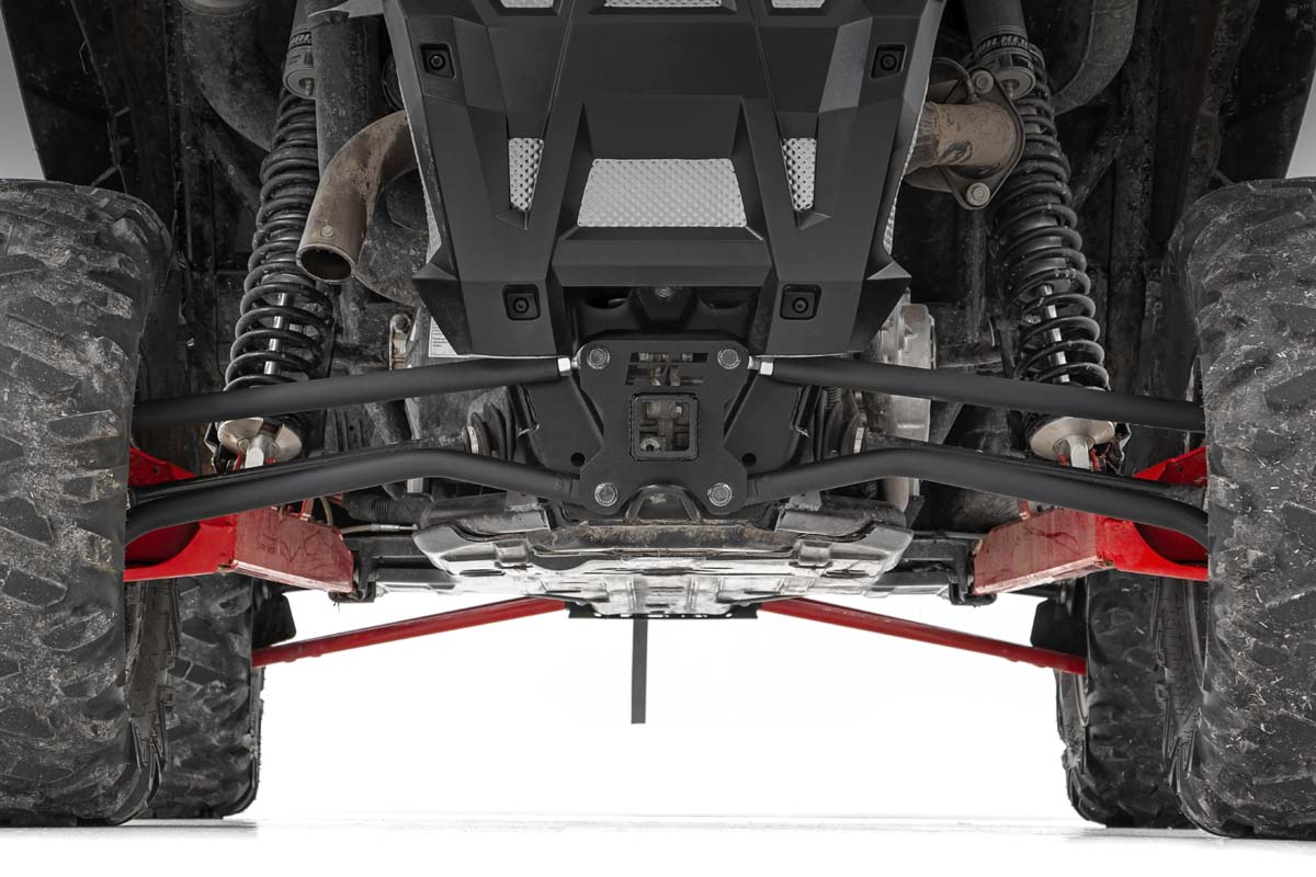 Rough Country | Receiver Hitch | Polaris 2.0 Inch Receiver Hitch Plate 14-20 RZR 1000 Rough Country | 93039