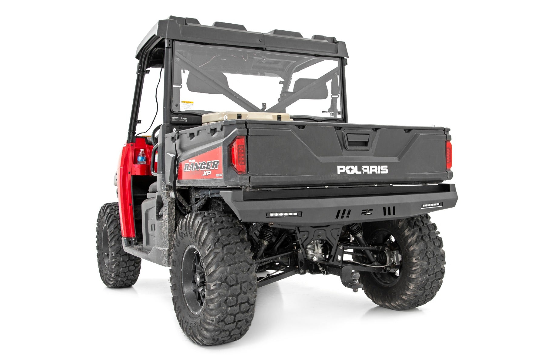 Rough Country | Rear Bumpers | Can-Am/Polaris Rear Bumper For 16-21 Defender and 18-21 Ranger Rough Country | 93045