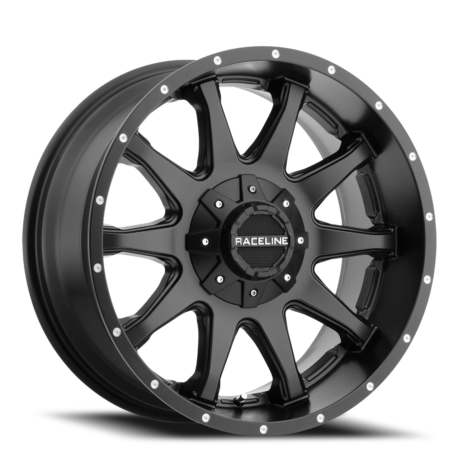 RACELINE | Aluminum Wheels | Aluminum Wheels 17x9 Shift 930B Black -12 Offset 6 on 139.7/6 on 135 Bolt Pattern 106.1 Bore Raceline | 930B-79066-12