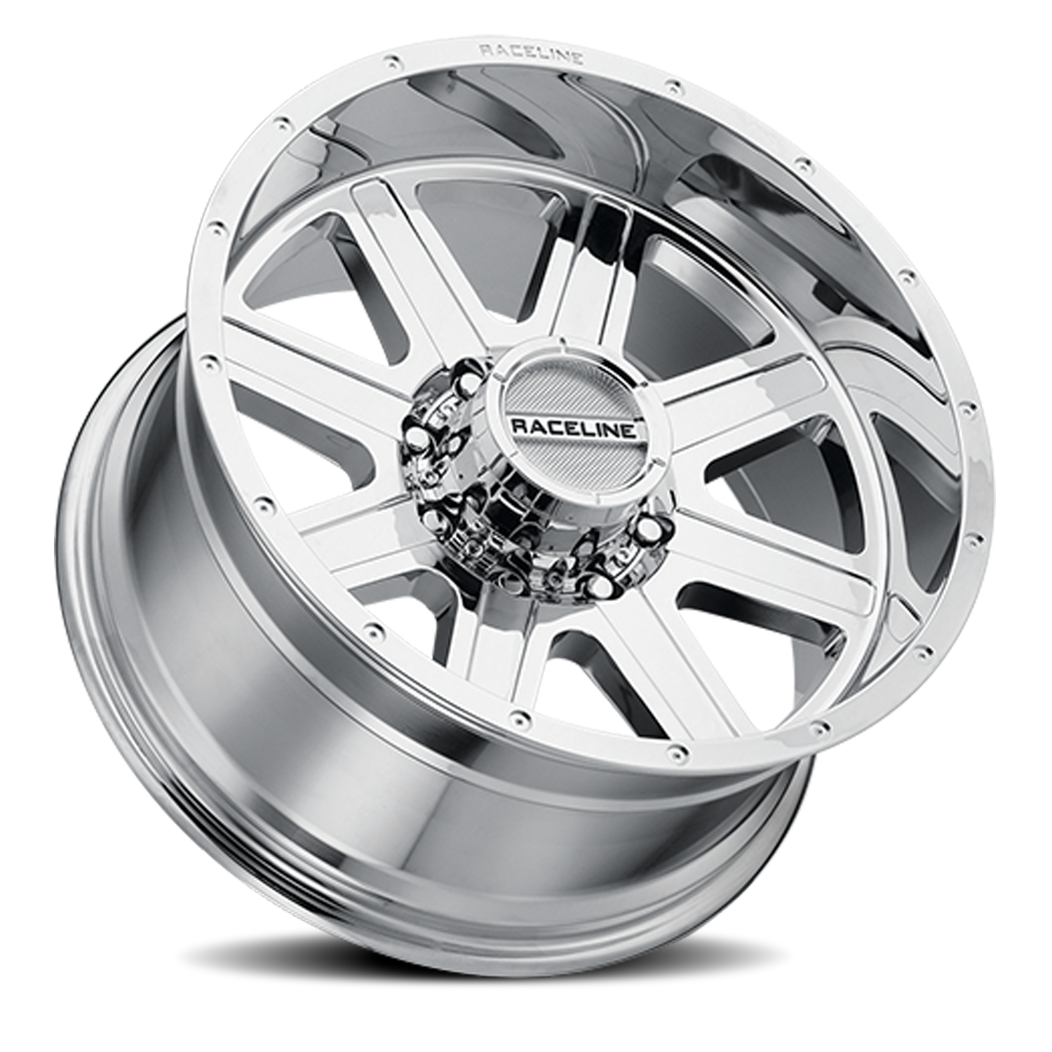 RACELINE | Aluminum Wheels | Aluminum Wheels 20x9 Hostage 940C Chrome 12 Offset 8 on 165.1 Bolt Pattern 125.2 Bore Raceline | 940C-29080+12
