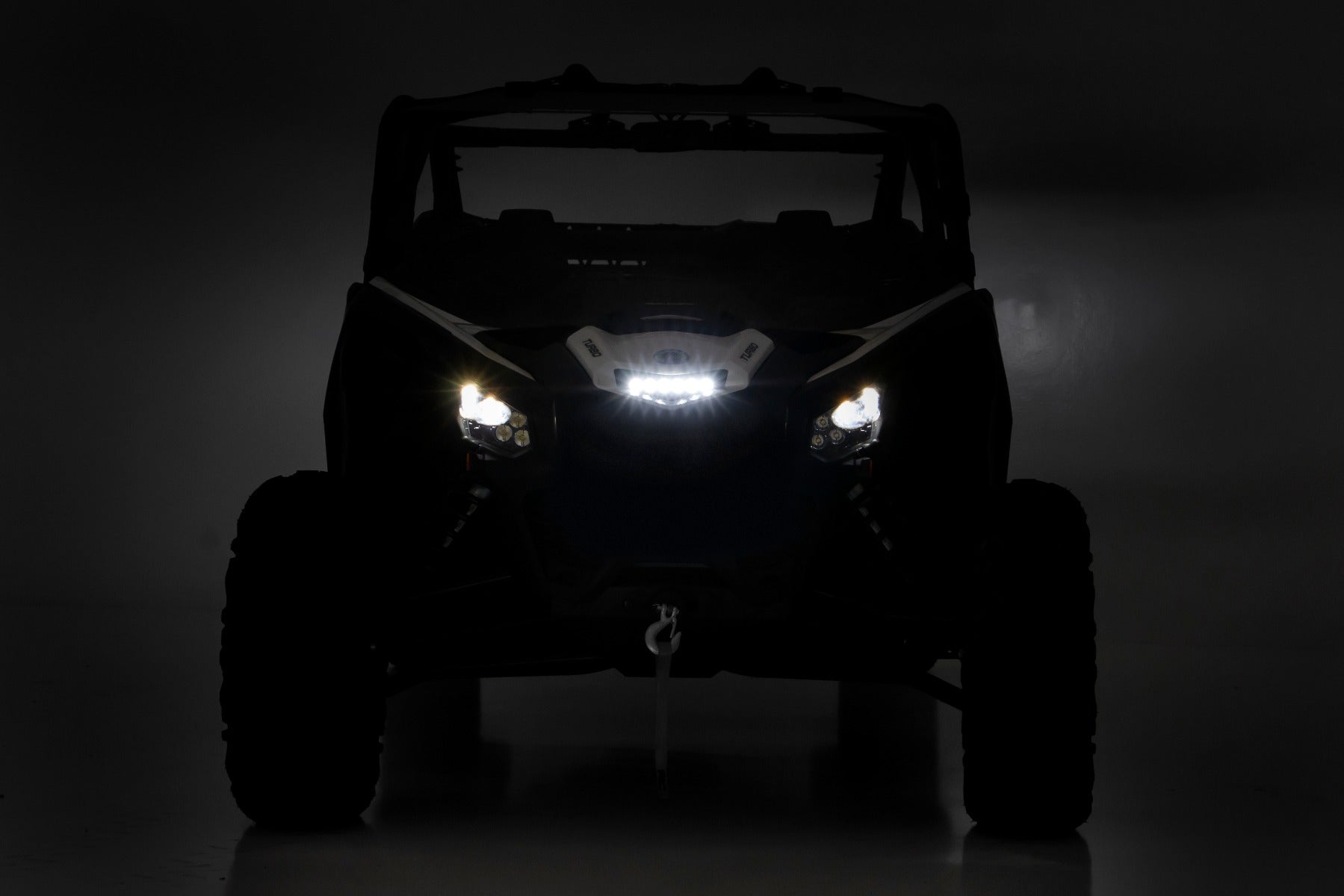 Rough Country | LED Light Kit | 17-21 Can-Am Maverick X3 6-inch Slimline LED Cowel Kit Rough Country | 97020