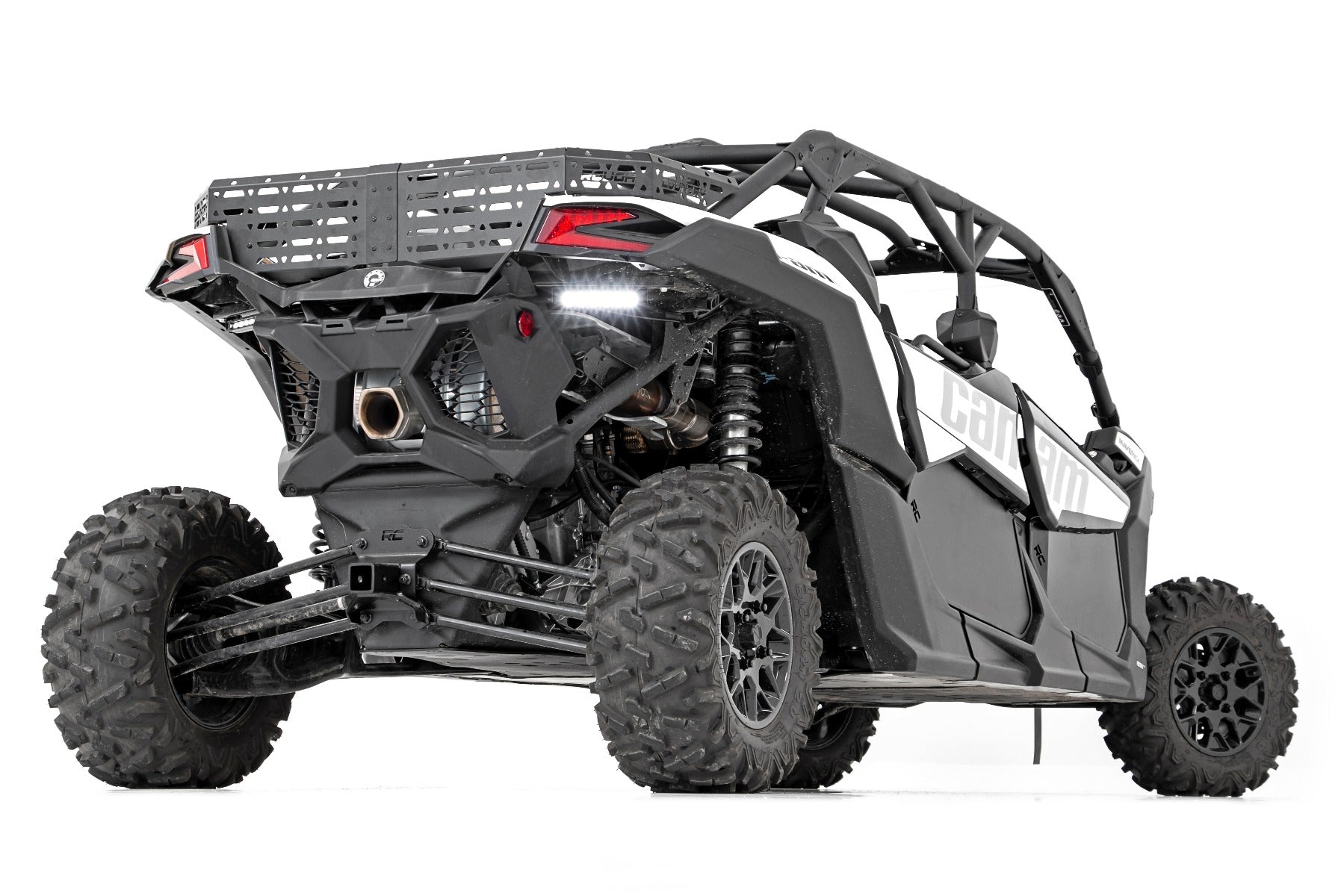 Rough Country | LED Light Kit | 17-21 Can-Am Maverick X3 Rear Facing 6-Inch Slimline LED Kit Rough Country | 97026